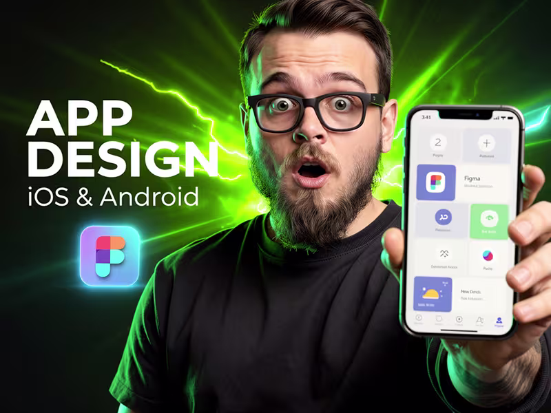 Cover image for UI/UX Design in Figma for Web & Mobile