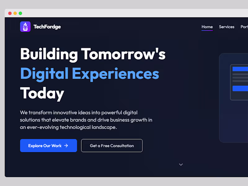 Cover image for TechFordge Innovations