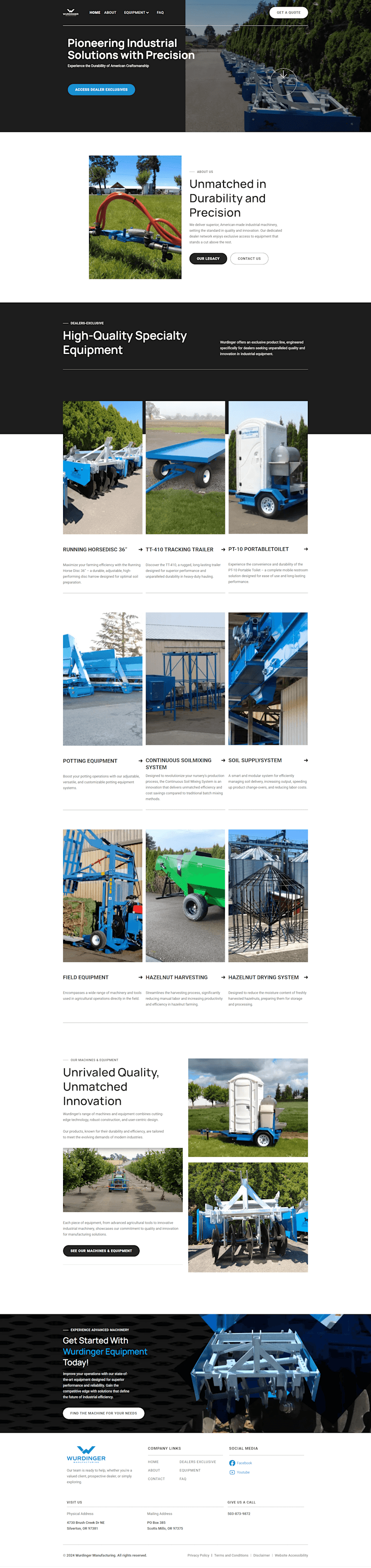 Cover image for Wurdinger Manufacturing