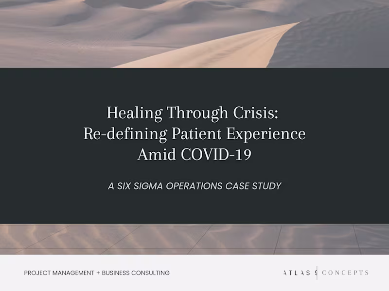 Cover image for Re-defining Patient Experience Amid COVID-19