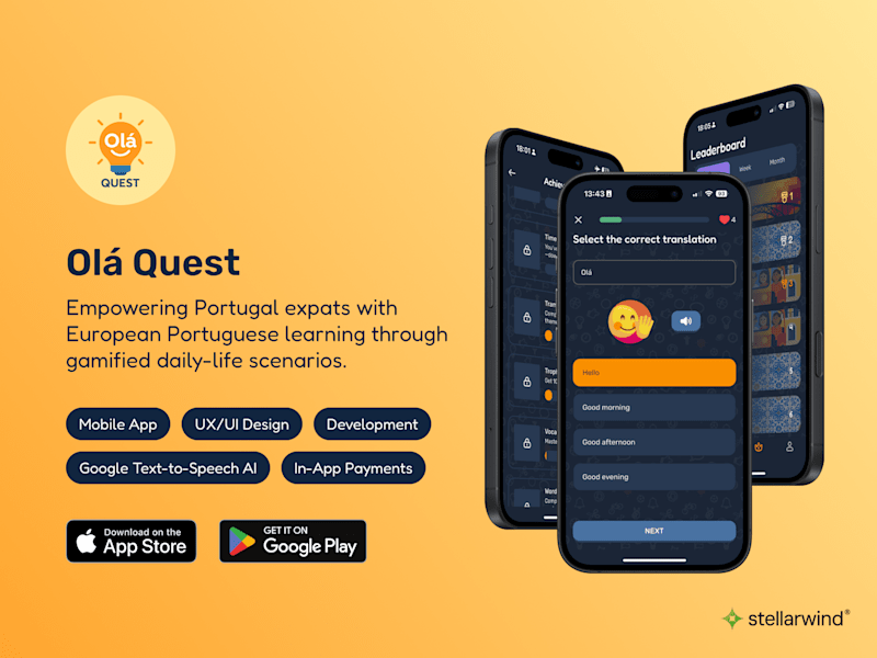 Cover image for Mobile App Design & Development for Learning European Portuguese