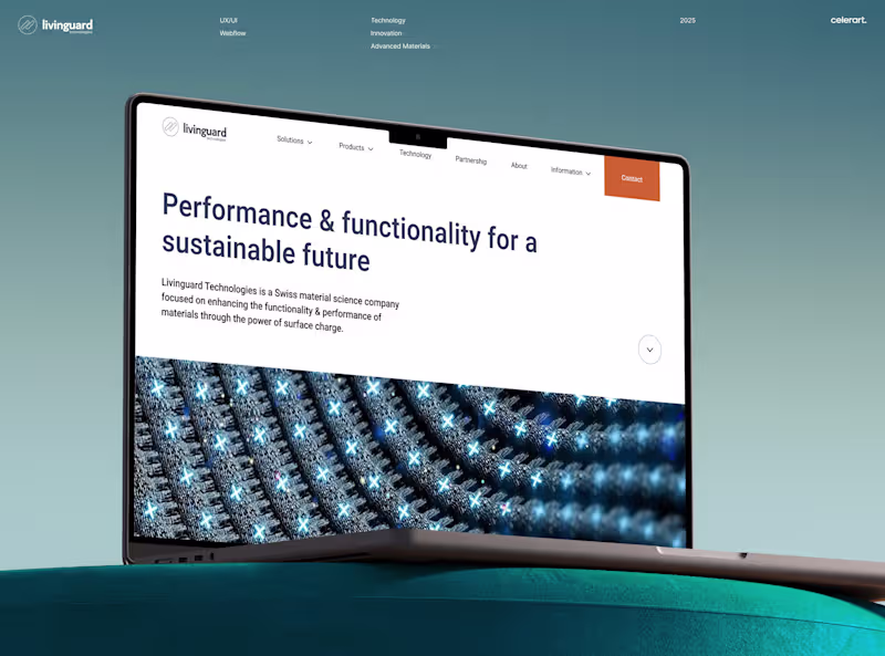 Cover image for Livinguard Technologies Website Redesign