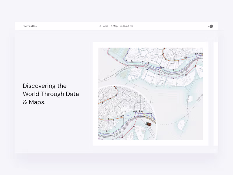 Cover image for Framer Map Portfolio