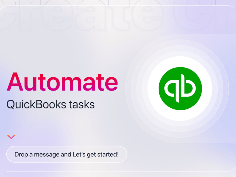 Cover image for Automation to generate QuickBooks Desktop Reports