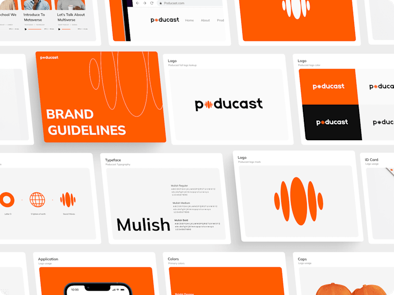 Cover image for Poducast - Brand Guidelines