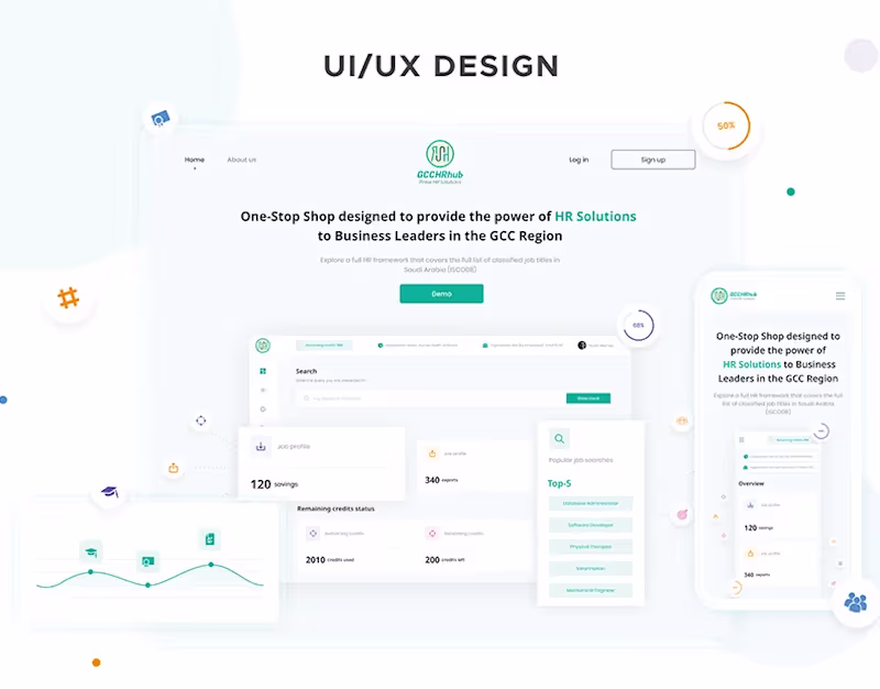 Cover image for UI/UX Design for a comprehensive HR platform HRHub