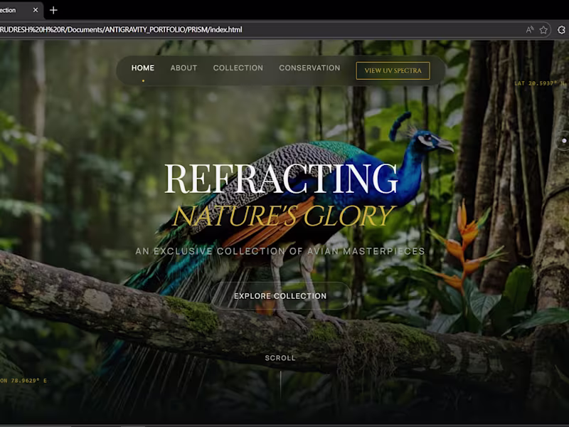 Cover image for PRISM — The Avian Collection