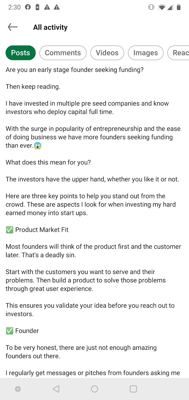 Cover image for Are you an early stage founder seeking funding? Then keep readi…