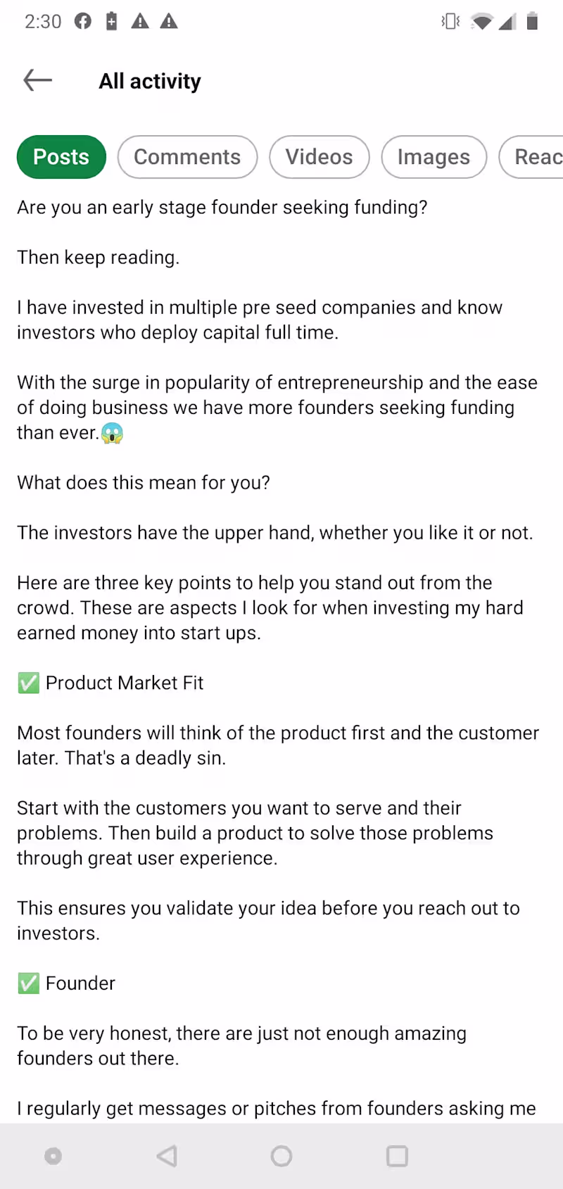 Cover image for Are you an early stage founder seeking funding? Then keep readi…