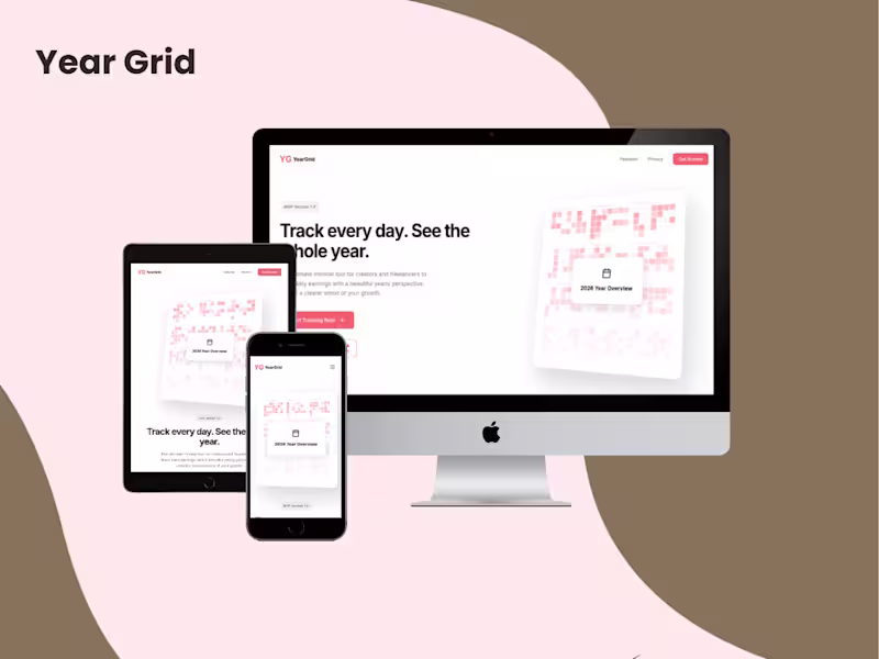 Cover image for Year Grid