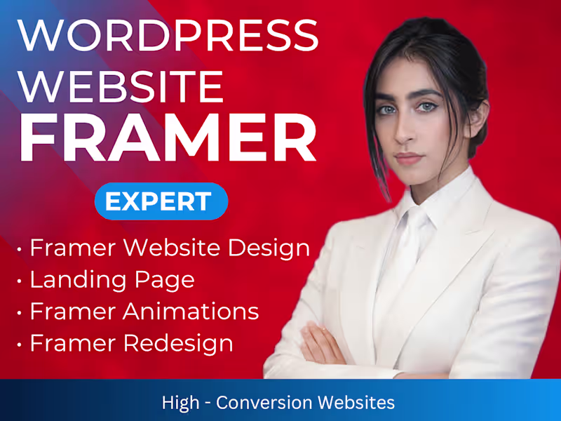 Cover image for Framer Website Design & Development