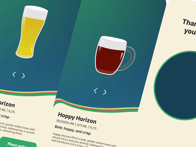 Cover image for Beer ordering app