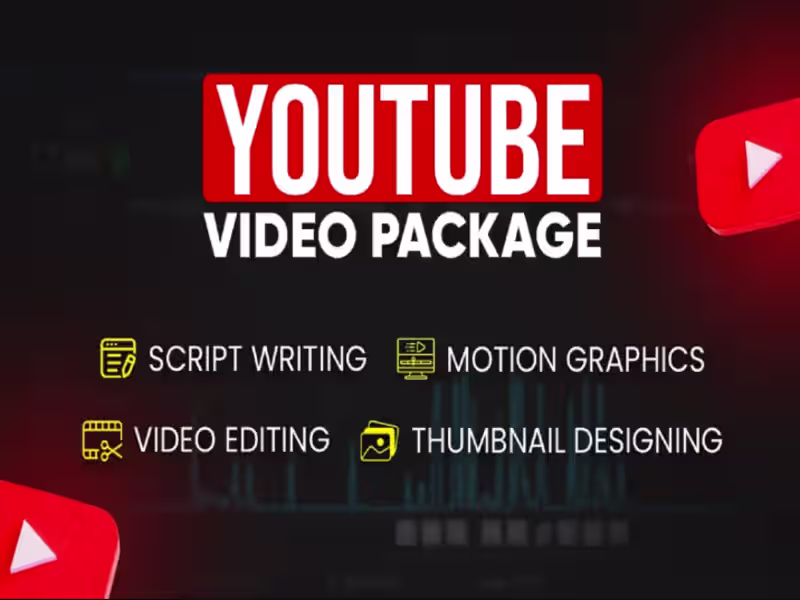 Cover image for I will manage your youtube channel from start to end