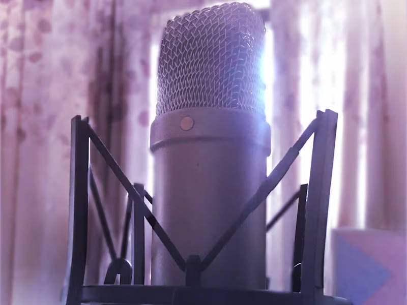 Cover image for Voiceover Artist - Deep Male - Mildly African,European,Eclectic 