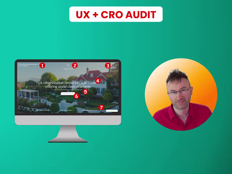 Cover image for UX+Conversion Audit