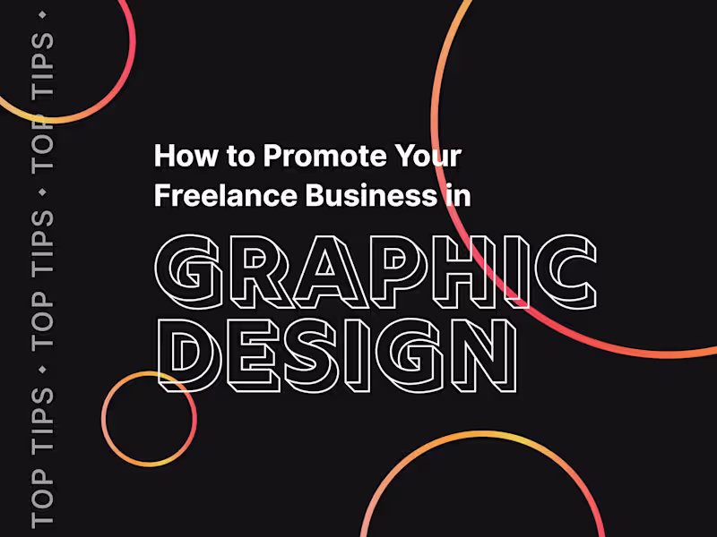 Cover image for How to Promote Your Freelance Graphic Design Business