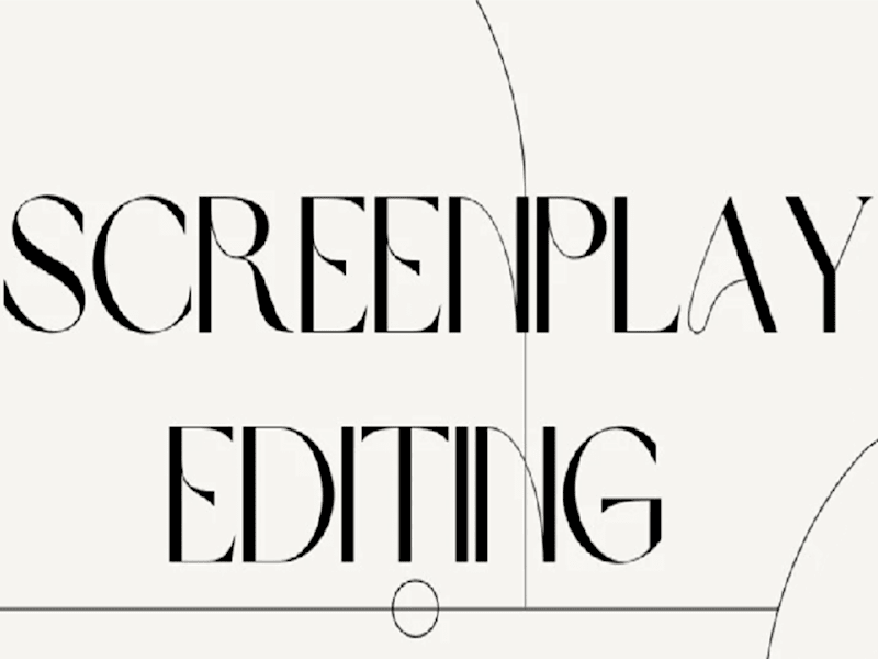 Cover image for Screenplay Editing