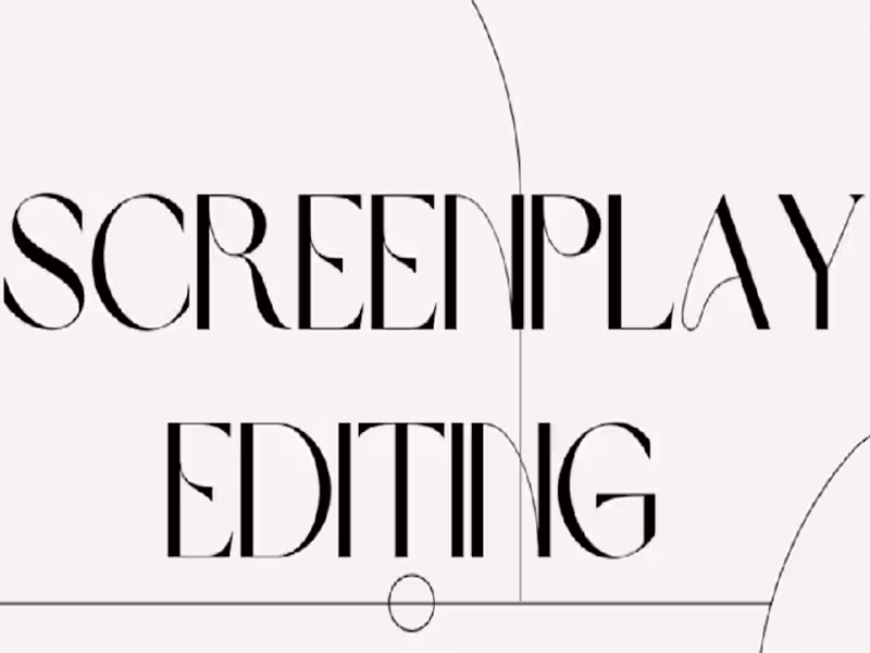 Cover image for Screenplay Editing