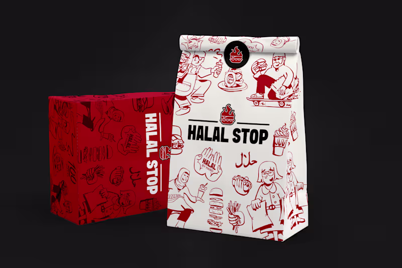 Cover image for Burger Shop Branding