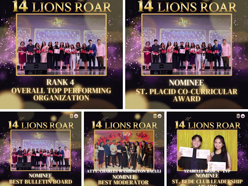 Cover image for Announcement of Awards won 