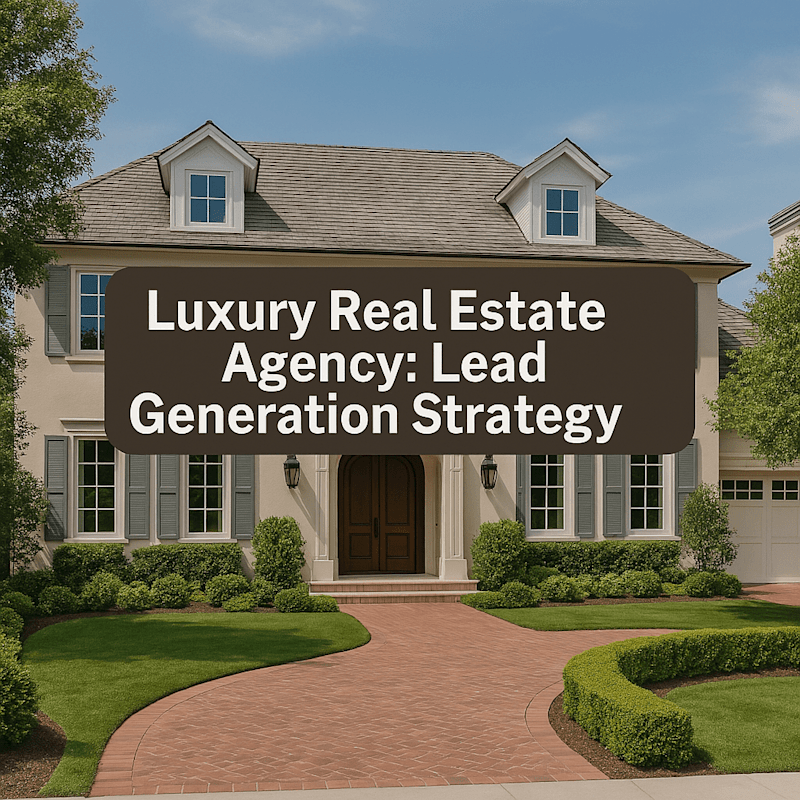 Cover image for Luxury Real Estate Agency Lead Generation Strategy
