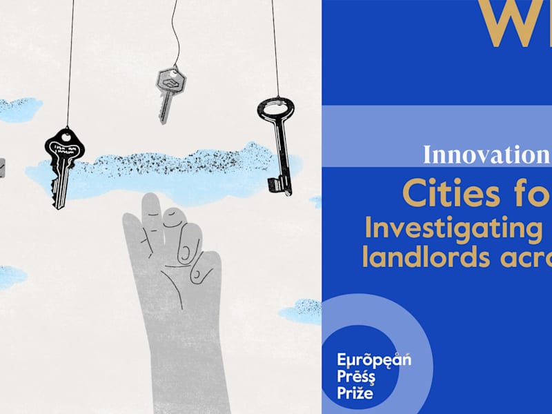 Cover image for Arena for Journalism in Europe - Cities for Rent