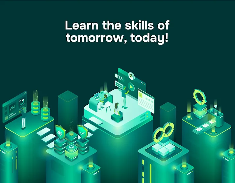 Cover image for Product Security Academy Isometric Illustration
