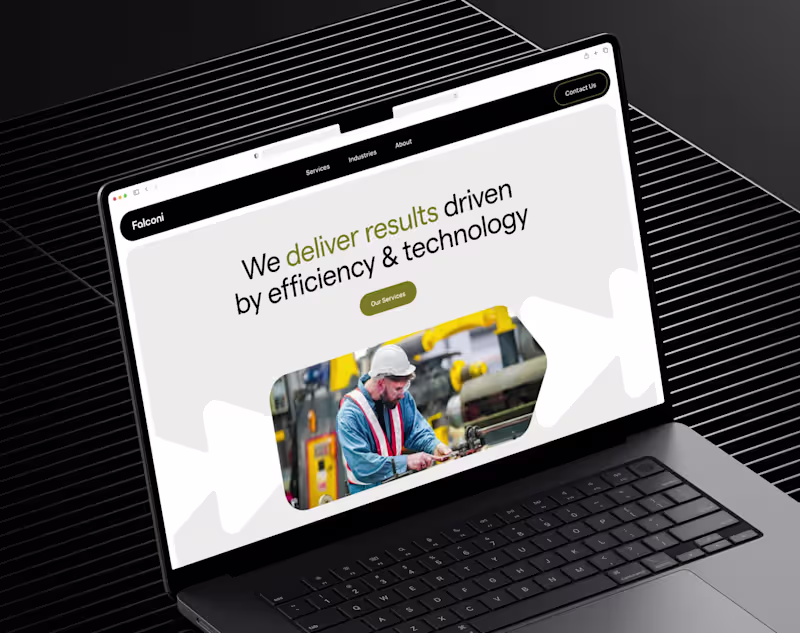 Cover image for Website UI/UX Design & Webflow Development for Consulting Agency