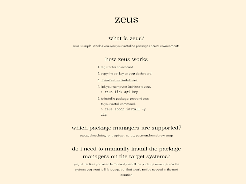 Cover image for Zeus