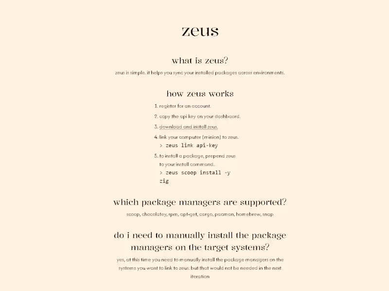Cover image for Zeus