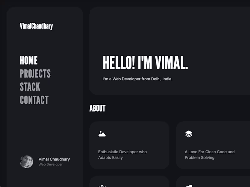 Cover image for Personal Portfolio Website