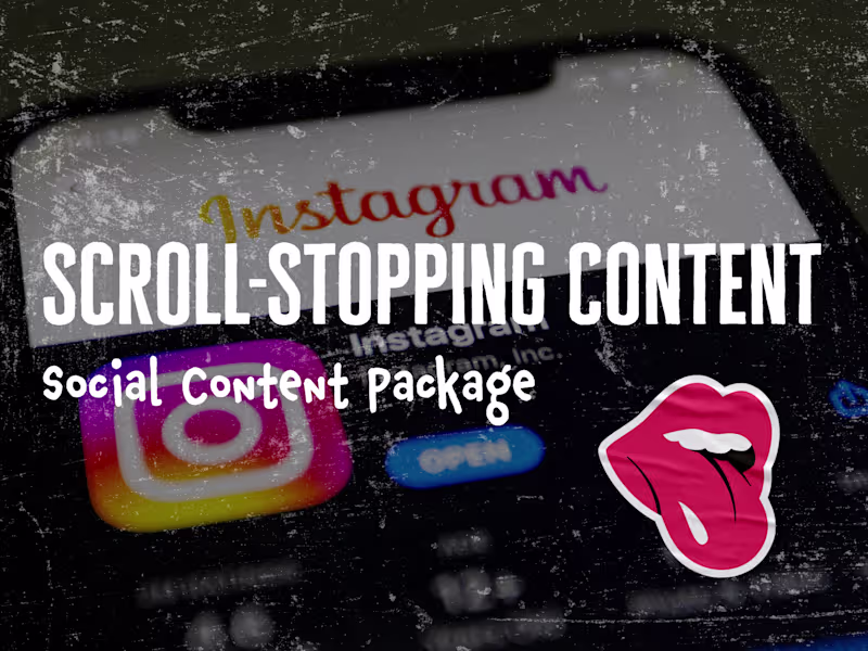 Cover image for Scroll-Stopping Content