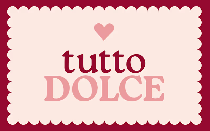Cover image for Tutto dolce - Bakery branding