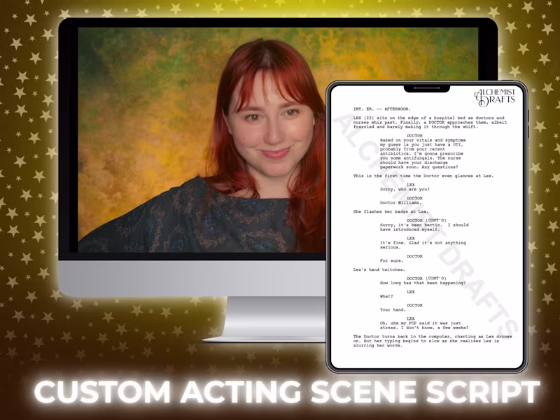 Cover image for Custom Acting Demo Scene Script