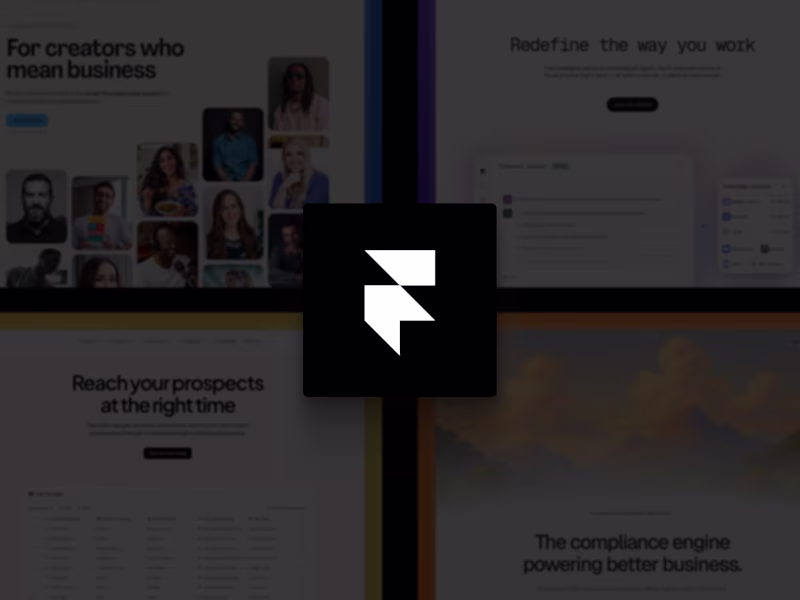 Cover image for Framer Studio Projects