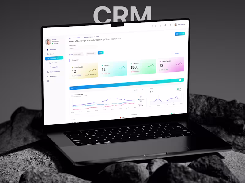 Cover image for Optimizing Lead Management: CRM Implementation 