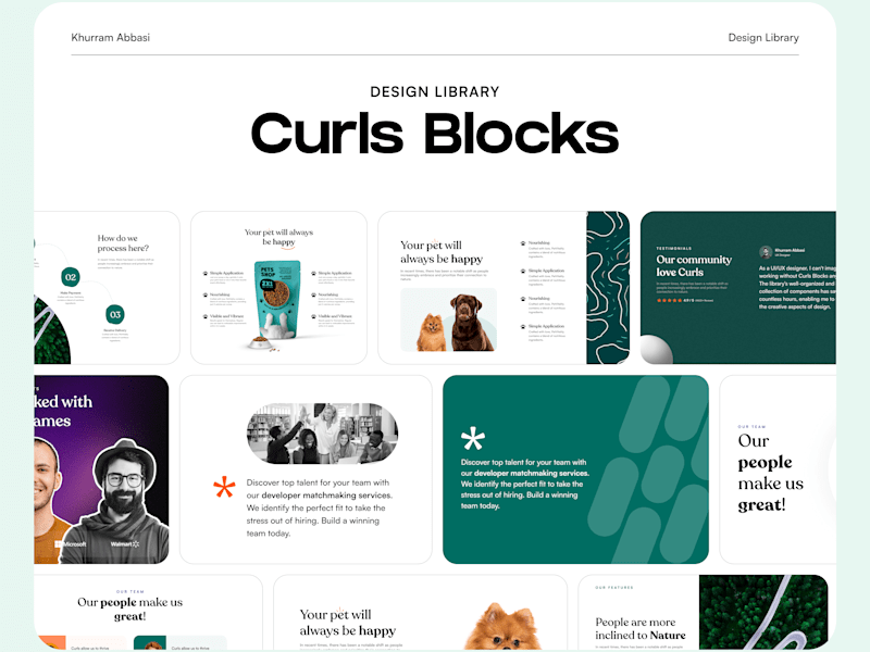Cover image for Curls Blocks Design Library