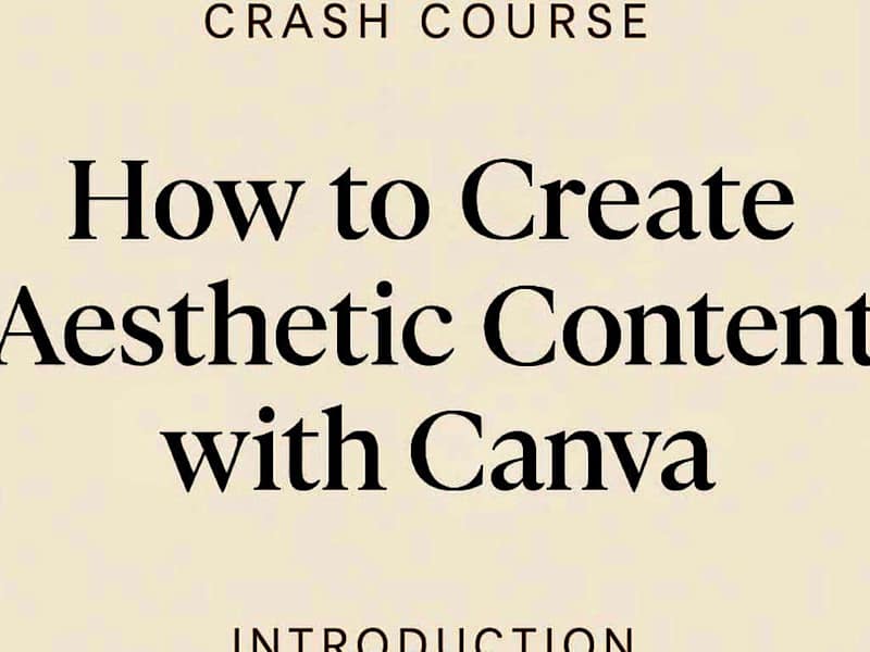 Cover image for How to create aesthetic content with Canva