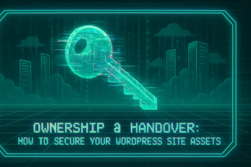 Cover image for Ownership & Handover: How to Secure Your WordPress Site Assets