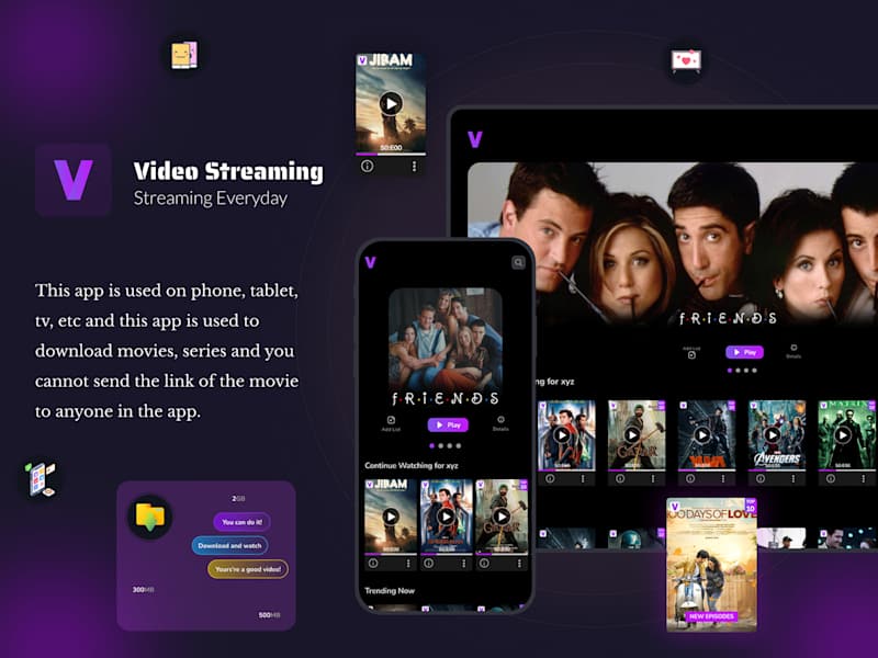 Cover image for Video Streaming App: Your Gateway to Endless Entertainment 