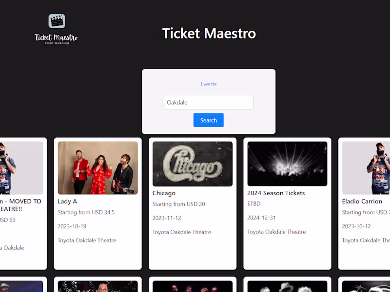 Cover image for Ticket Maestro