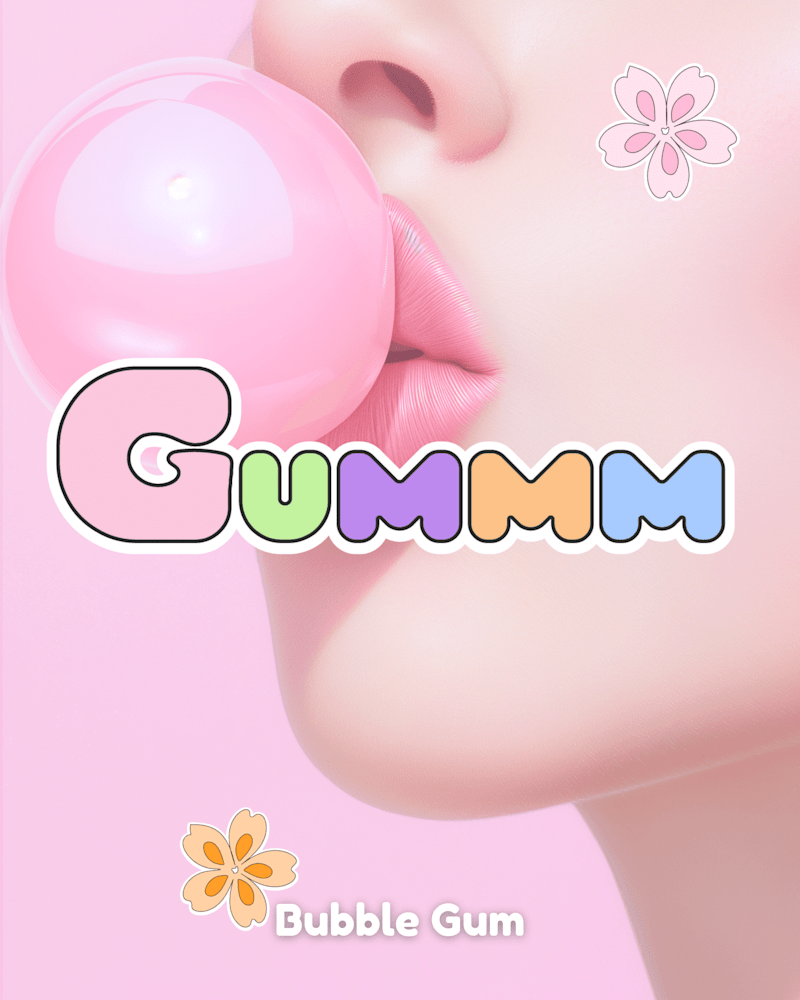 Cover image for Bold + Catchy Bubble Gum