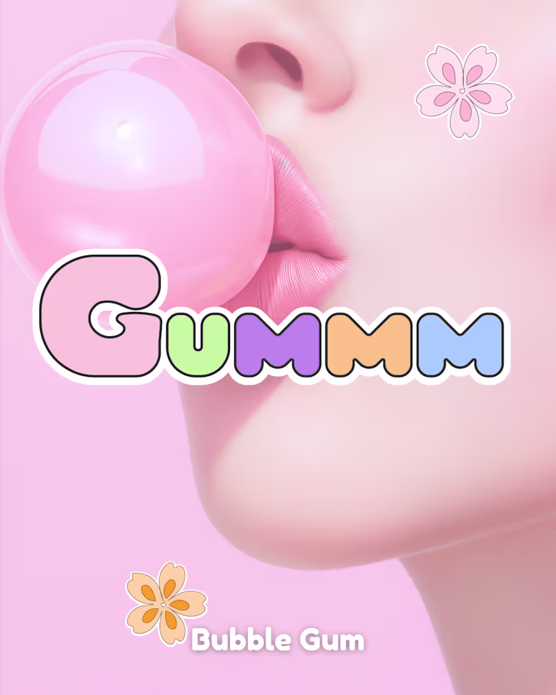 Cover image for Bold + Catchy Bubble Gum