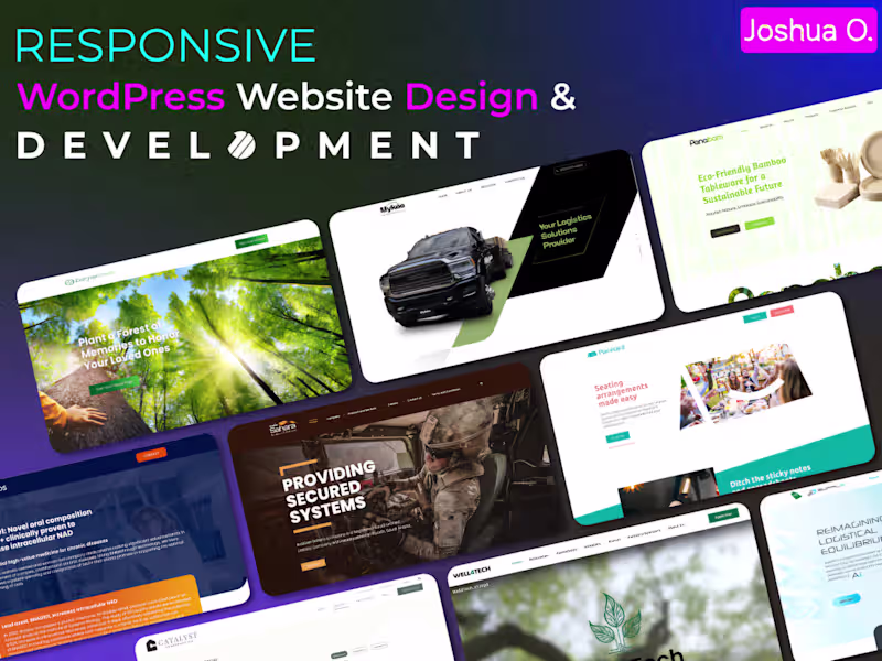 Cover image for You will get WordPress Website Design | WordPress Developer