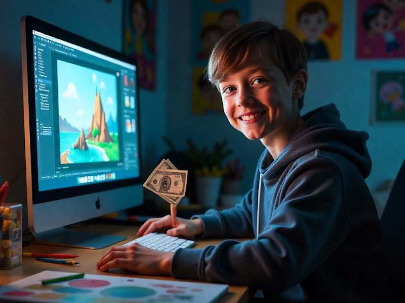 Cover image for This Teenage Make $1,000,000/Month