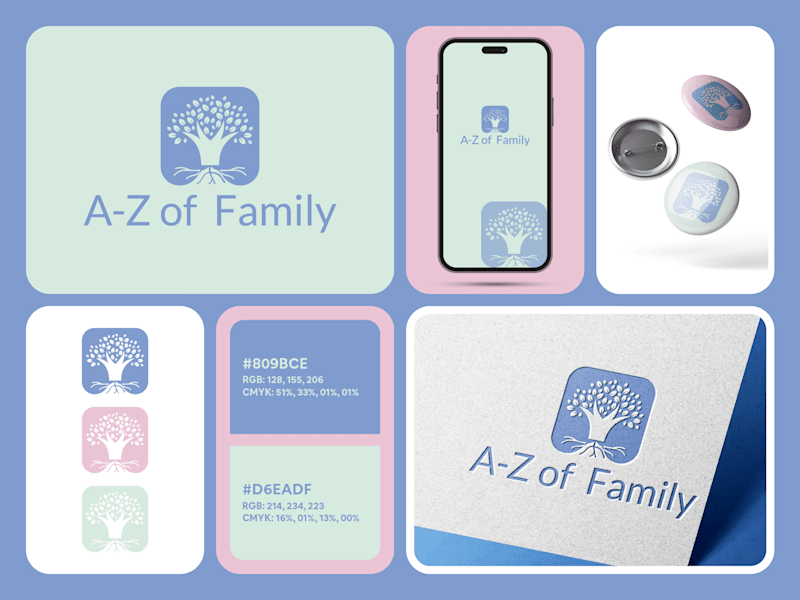 Cover image for A to Z Family Logo & Branding