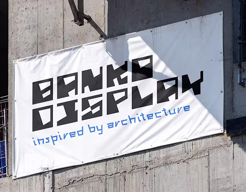 Cover image for Banko Display Font Showcase :: Behance