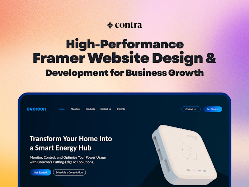 Cover image for Framer Website Design & Development