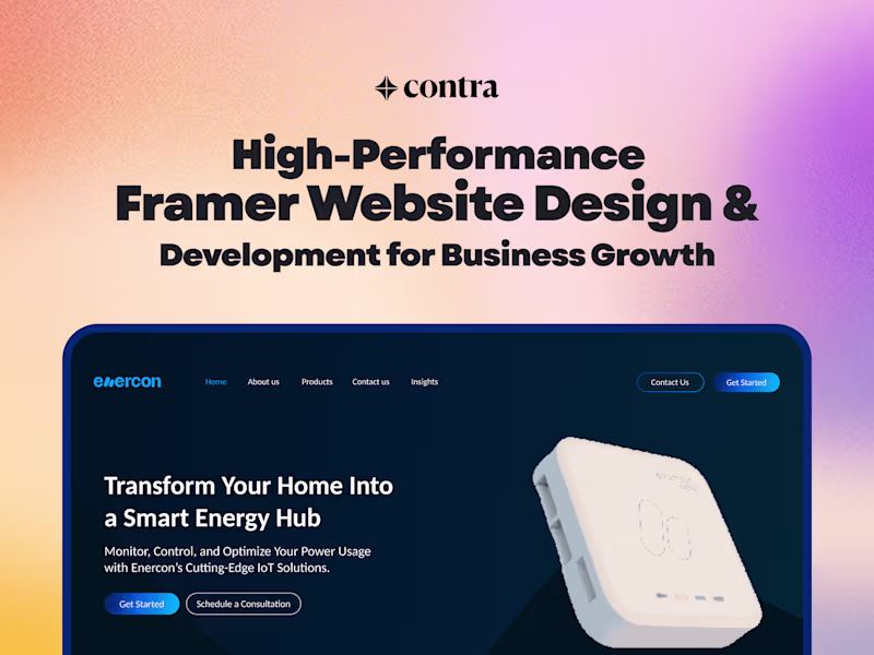 Cover image for Framer Website Design & Development