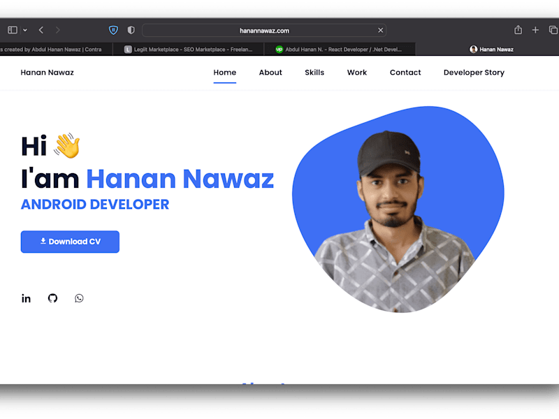 Cover image for Portfolio Website